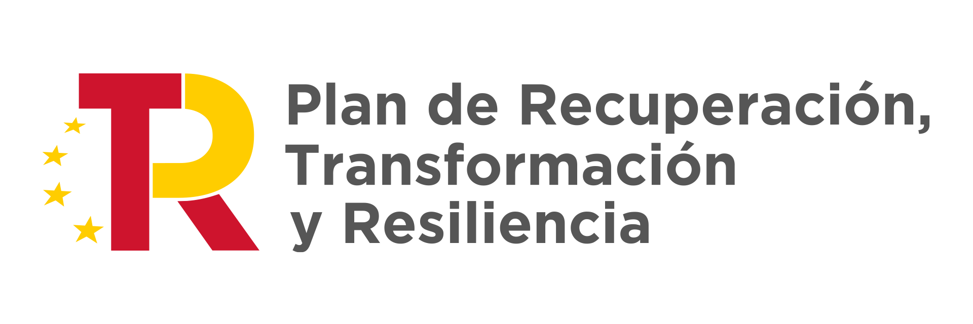 Logo Plan de Recuperación, Transformación y Resiliencia.
